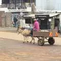 A donkey and cart on Limuru Road, Nairobi and the Road to Maasai Mara, Kenya, Africa - 1st November 2010