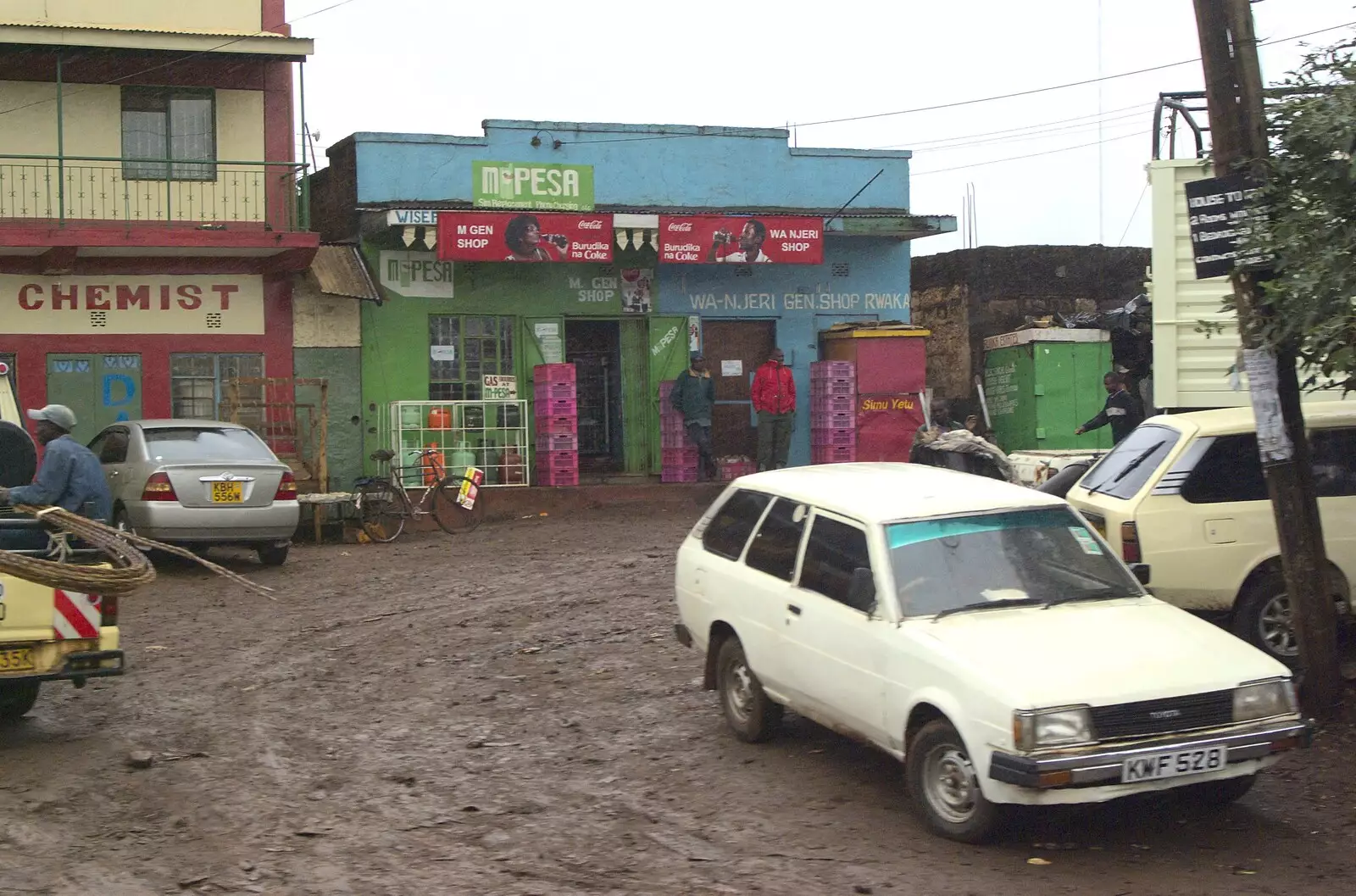 The Wa-Njeri General Shop, Ruaka, from Nairobi and the Road to Maasai Mara, Kenya, Africa - 1st November 2010