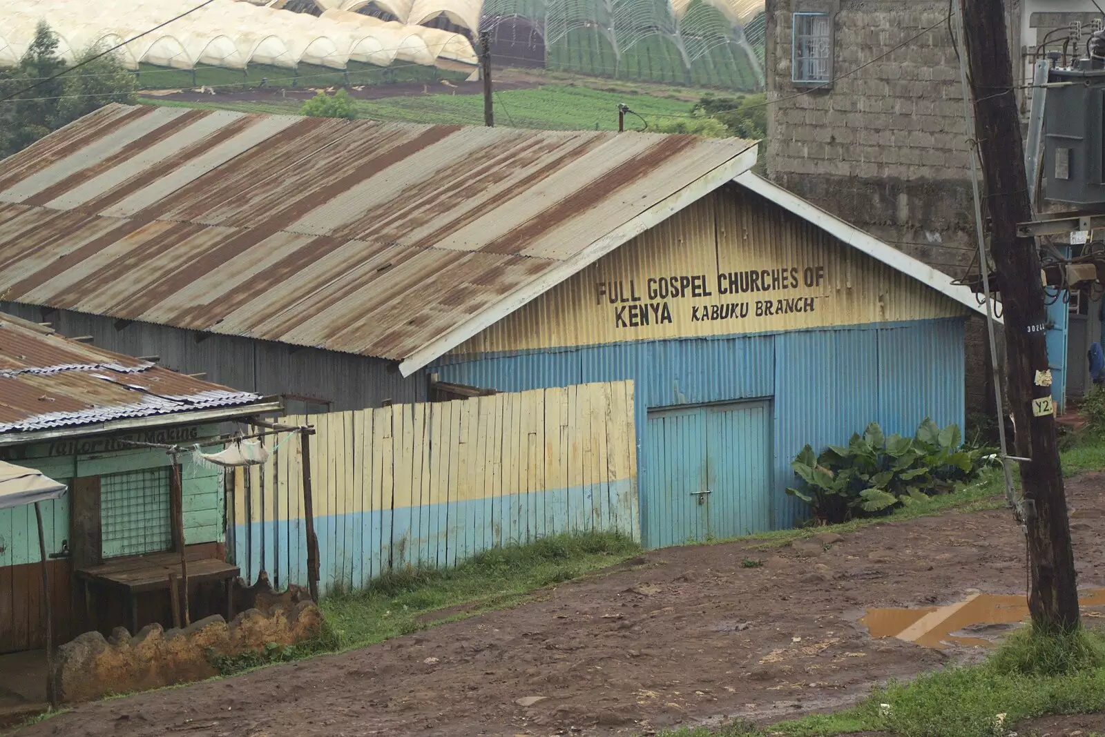 The Kabuku Full Gospel Church, Red Hill Road, from Nairobi and the Road to Maasai Mara, Kenya, Africa - 1st November 2010