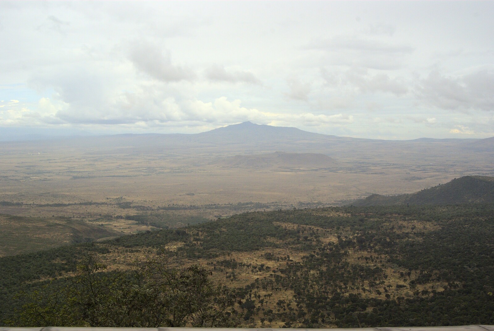 A view over the Rift Valley from Nairobi and the Road to Maasai Mara, Kenya, Africa - 1st November 2010
