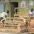 Some dudes make furniture by the roadside, Nairobi and the Road to Maasai Mara, Kenya, Africa - 1st November 2010