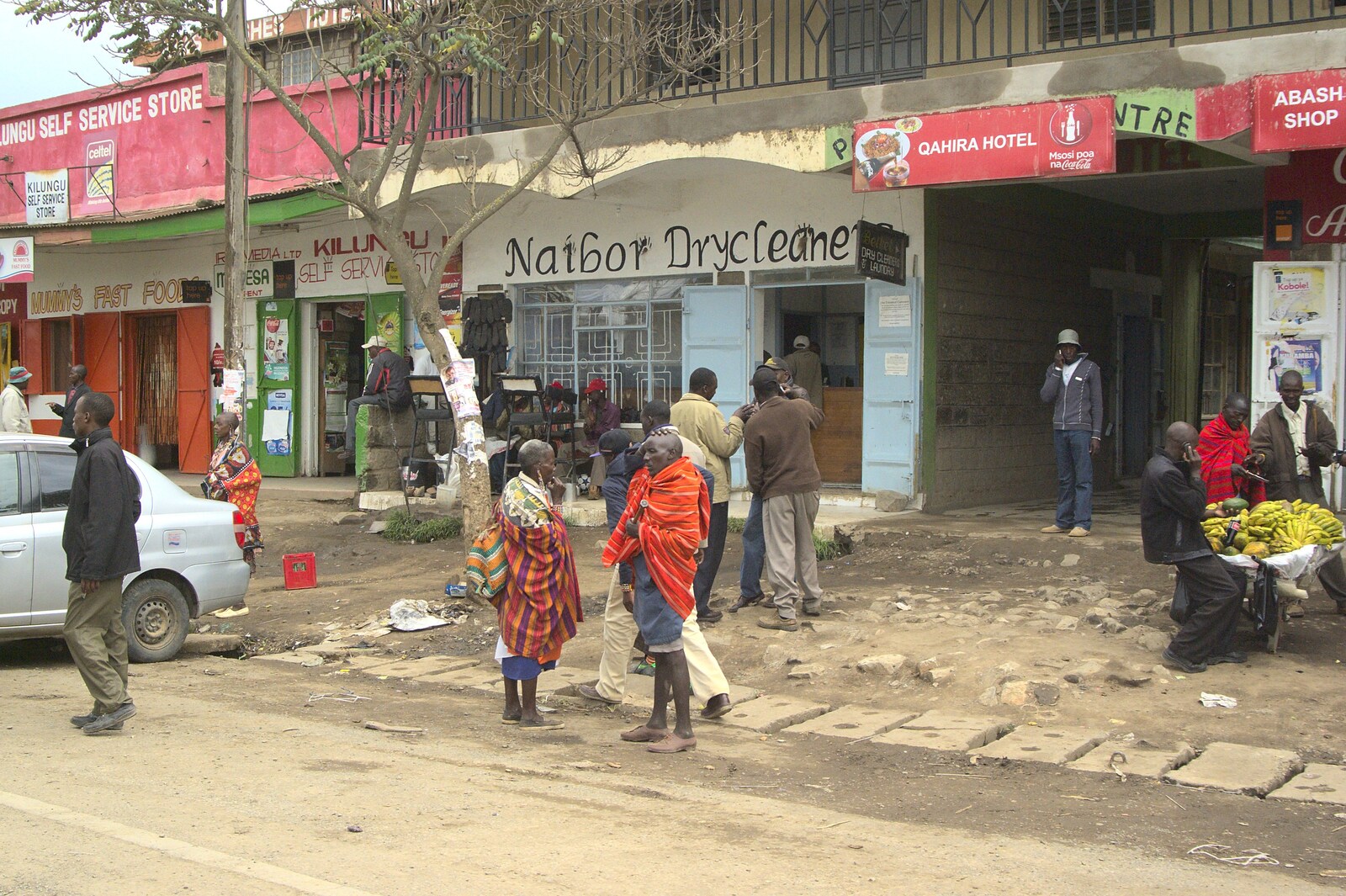 Naibor Drycleane from Nairobi and the Road to Maasai Mara, Kenya, Africa - 1st November 2010