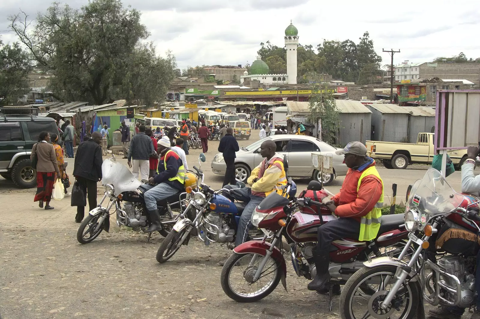 A load of motorbikes, from Nairobi and the Road to Maasai Mara, Kenya, Africa - 1st November 2010