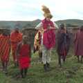 Of course, it's required that Nosher gets to join in, Maasai Mara Safari and a Maasai Village, Ololaimutia, Kenya - 5th November 2010