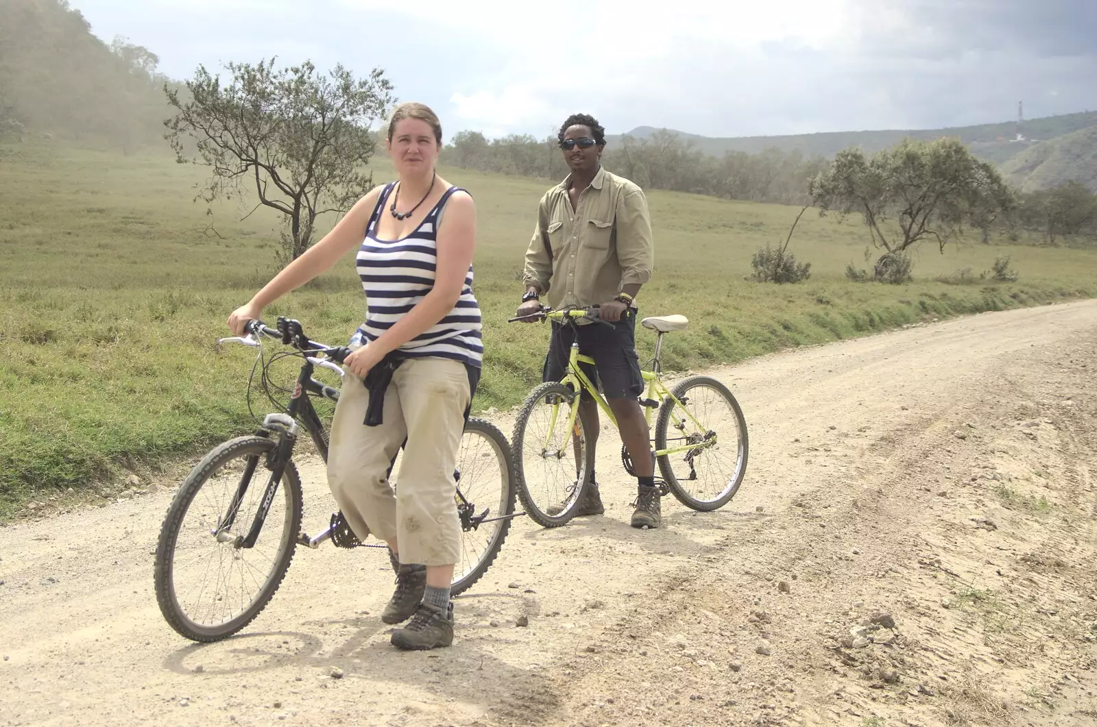 Another pause on the bikes, from Narok to Naivasha and Hell's Gate National Park, Kenya, Africa - 5th November 2010