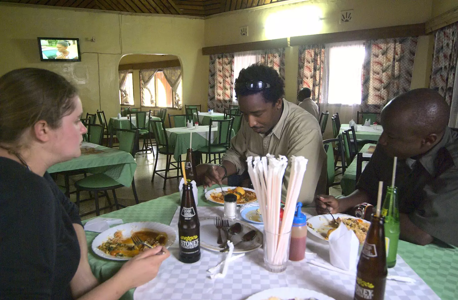 Authentic roadside grub at Maai Mahiu, from Narok to Naivasha and Hell's Gate National Park, Kenya, Africa - 5th November 2010