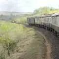 Rumbling through the Kenyan countryside, Long Train (not) Runnin': Tiwi Beach, Mombasa, Kenya - 7th November 2010