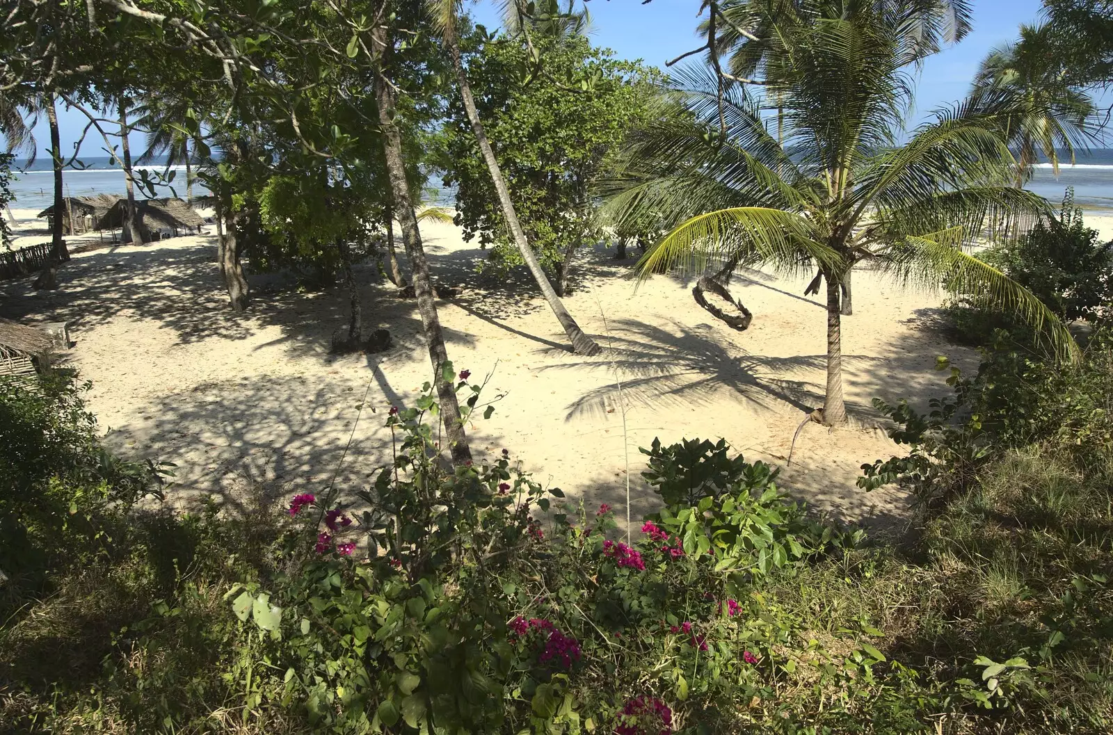 Another view of the beach, from Long Train (not) Runnin': Tiwi Beach, Mombasa, Kenya - 7th November 2010