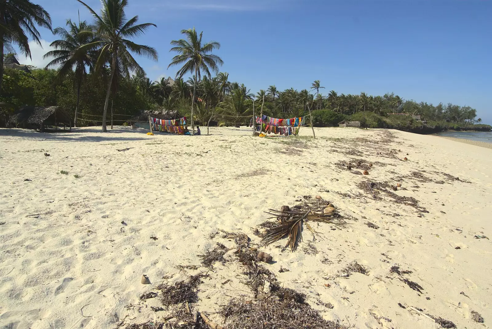 Detritus on the beach, from Long Train (not) Runnin': Tiwi Beach, Mombasa, Kenya - 7th November 2010