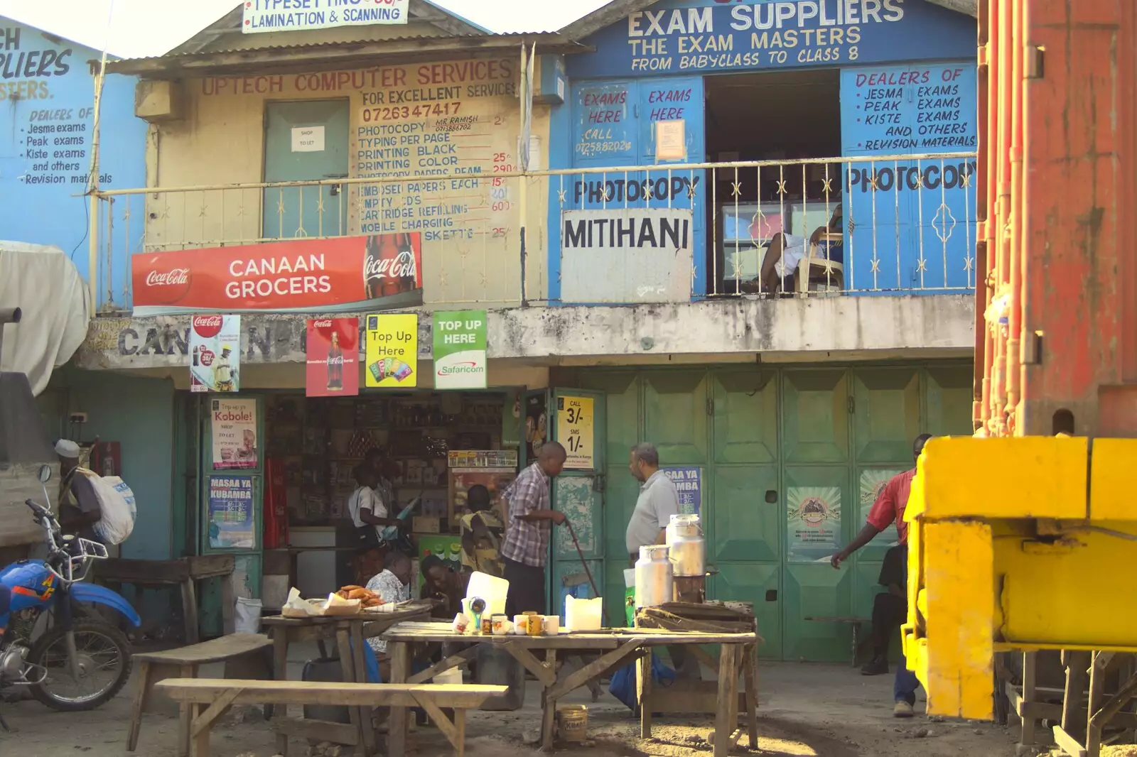 Interesting street life, from Long Train (not) Runnin': Tiwi Beach, Mombasa, Kenya - 7th November 2010