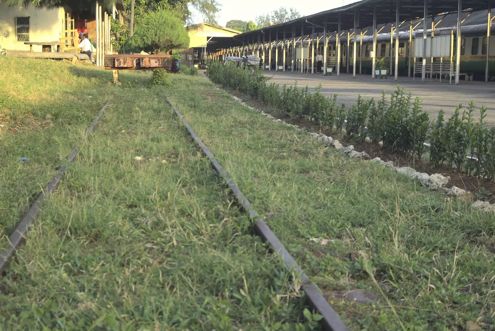 Derelict railway tracks, from Long Train (not) Runnin': Tiwi Beach, Mombasa, Kenya - 7th November 2010