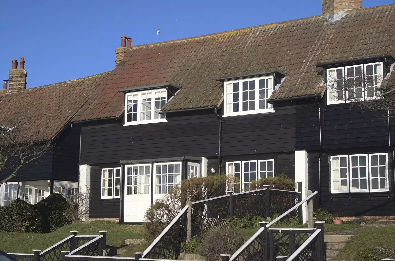 Thorpeness clapper-board houses, from A Trip to Thorpeness, Suffolk - 9th January 2011