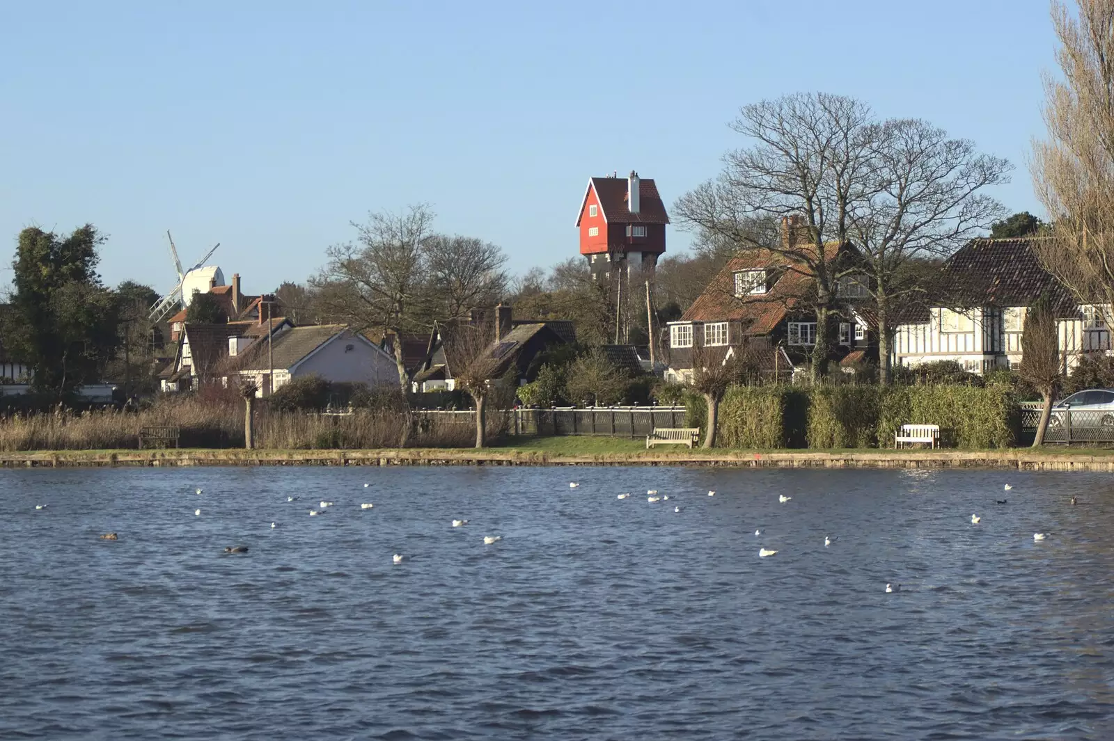 The iconic 'House in the Clouds', from A Trip to Thorpeness, Suffolk - 9th January 2011