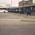 A National Express coach, Pizza in Bury St. Edmunds, Suffolk - 30th January 2011