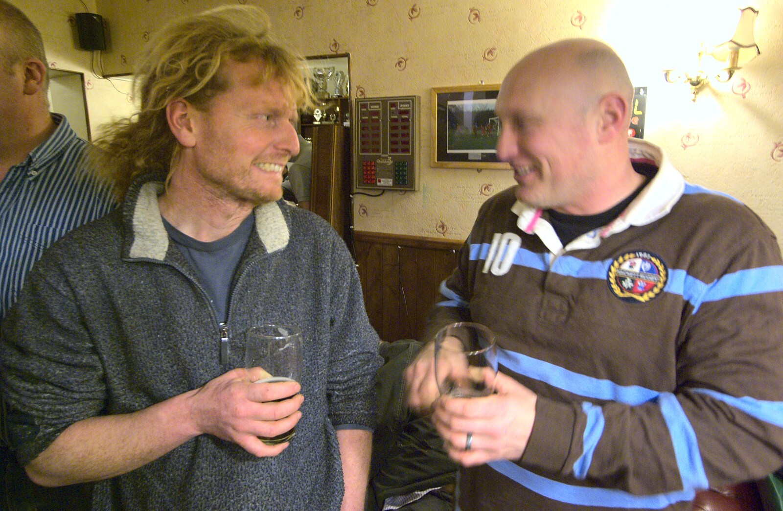 Wavy and Gov from The Cherry Tree Beer Festival, Yaxley, Suffolk - 4th February 2011