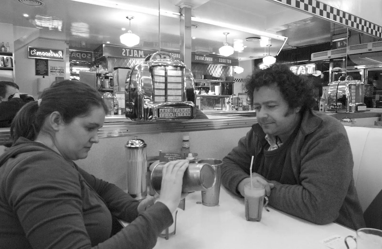 Isobel pours a malt, from A Week in Monkstown, County Dublin, Ireland - 1st March 2011