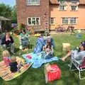 The Mikey P Massive come round for a picnic, Fred in a Box, Brome, Suffolk - 24th April 2011