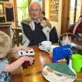 Fred gets yet another toy from Grandad, Another Day at the Zoo, Banham, Norfolk - 2nd May 2011