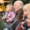 Sophie and Grandad look at the animals, Another Day at the Zoo, Banham, Norfolk - 2nd May 2011