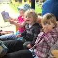 The kids on the train, Another Day at the Zoo, Banham, Norfolk - 2nd May 2011