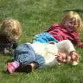 Rolling around on the grass, Another Day at the Zoo, Banham, Norfolk - 2nd May 2011