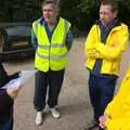 Map checking, before the kick-off, The BSCC Weekend at Rutland Water, Empingham, Rutland - 14th May 2011