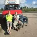 Bill and Marc eat ice creams, The BSCC Weekend at Rutland Water, Empingham, Rutland - 14th May 2011