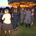 Out by the Victorian gallopers, The Bressingham Blitz 1940s Dance, Bressingham Steam Museum, Norfolk - 21st May 2010