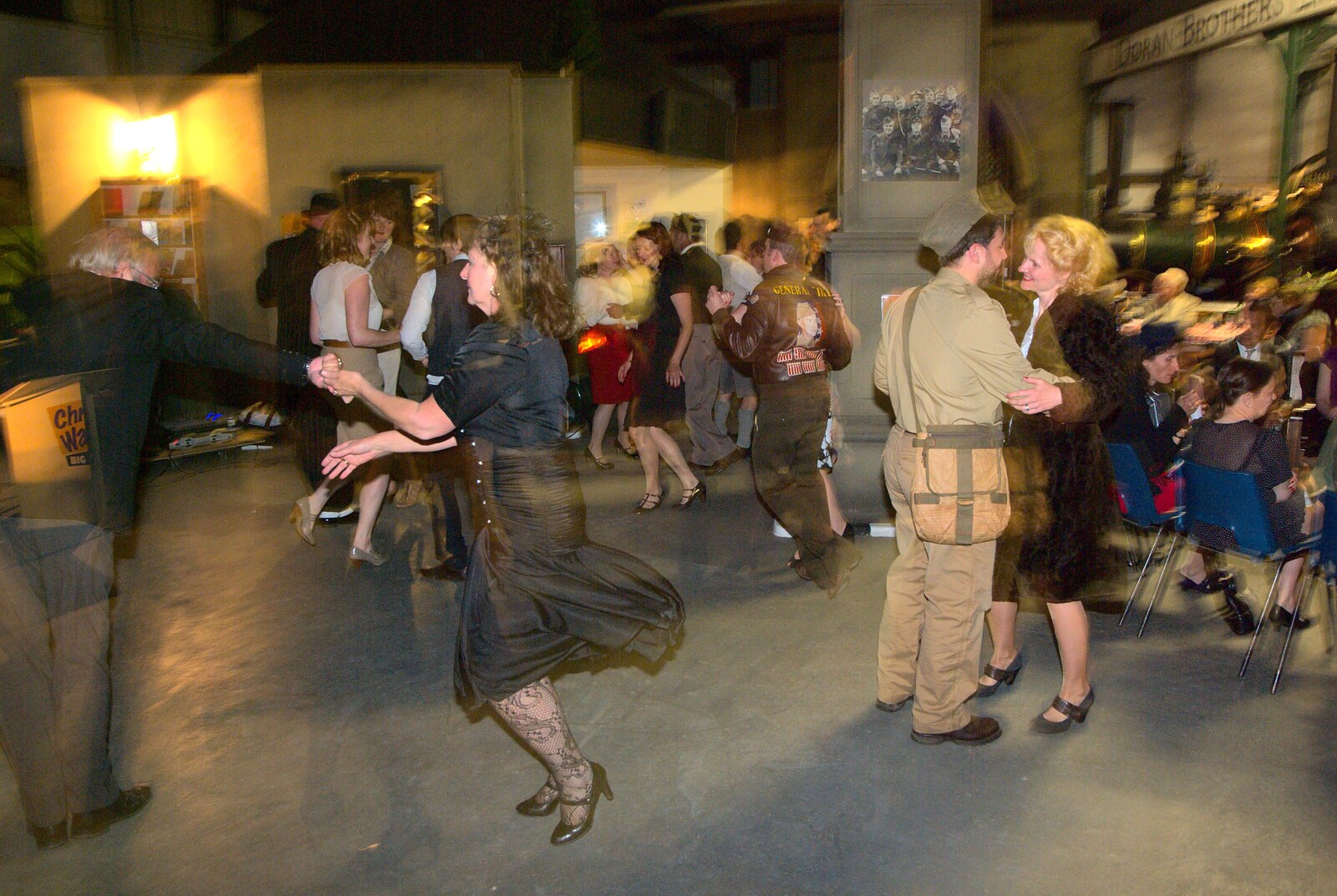 The Bressingham Blitz 1940s Dance, Bressingham Steam Museum, Norfolk - 21st May 2010: More dancing to the Chris Walls band