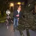 DH checks out a Bofors gun, The Bressingham Blitz 1940s Dance, Bressingham Steam Museum, Norfolk - 21st May 2010