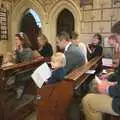 The assembled masses in the church, A Christening, Wilford, Northamptonshire - 22nd May 2011