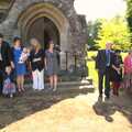 Photos outside the church, A Christening, Wilford, Northamptonshire - 22nd May 2011