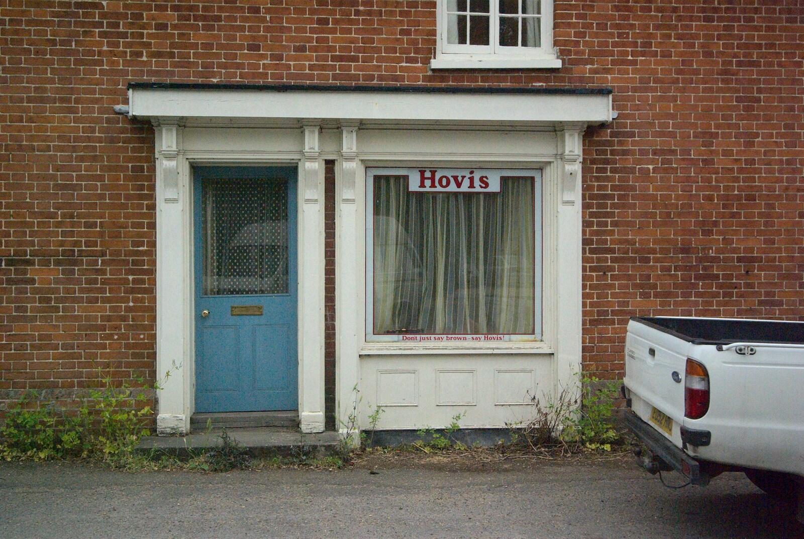 An old shop-front in Hoxne from The BBs at Fritton Lakes and The Hoxne Swan Beer Festival, Suffolk - 30th May 2011