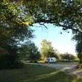 The van in the forest, A Camper Van Odyssey: Oxford, Salisbury, New Forest and Barton-on-Sea - 19th June 2011