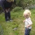 Grandma J and tortoise, A Camper Van Odyssey: Charmouth, Plymouth, Dartmoor and Bath - 20th June 2011