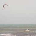 A kite surfer roars around, A Camper Van Odyssey: Charmouth, Plymouth, Dartmoor and Bath - 20th June 2011