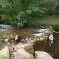 The river by the campsite, A Camper Van Odyssey: Charmouth, Plymouth, Dartmoor and Bath - 20th June 2011