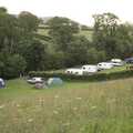 The van in the Widdecombe campsite, A Camper Van Odyssey: Charmouth, Plymouth, Dartmoor and Bath - 20th June 2011