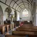 The nave of St. Pancras, A Camper Van Odyssey: Charmouth, Plymouth, Dartmoor and Bath - 20th June 2011