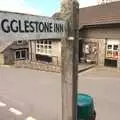 Old-school sign for the Rugglestone Inn, A Camper Van Odyssey: Charmouth, Plymouth, Dartmoor and Bath - 20th June 2011