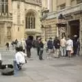 There's a small queue for the Roman Baths, A Camper Van Odyssey: Charmouth, Plymouth, Dartmoor and Bath - 20th June 2011