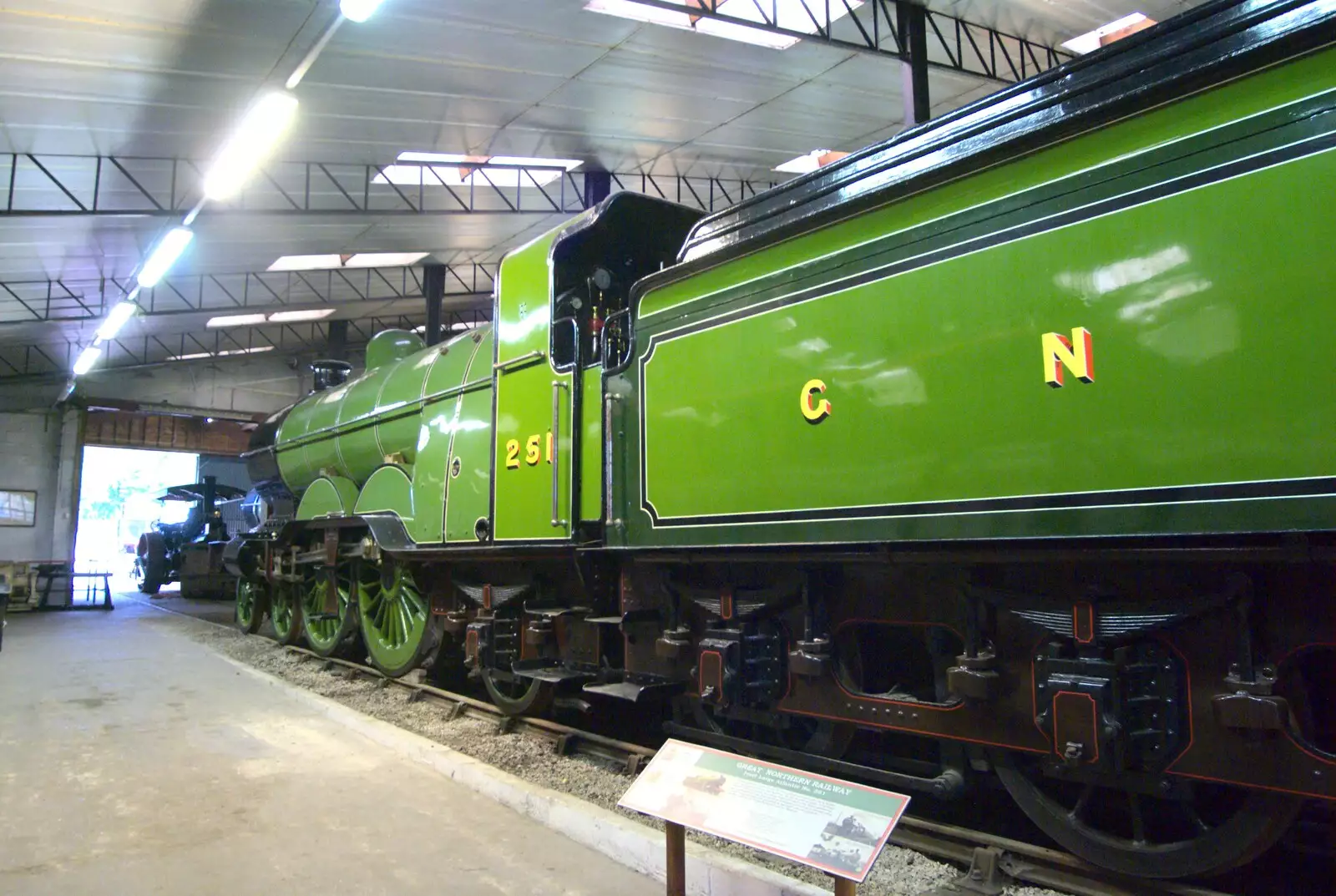 The Ivatt Atlantic GNR No. 251, from A Few Hours at the Bressingham Steam Museum, Bressingham, Norfolk - 2nd July 2011