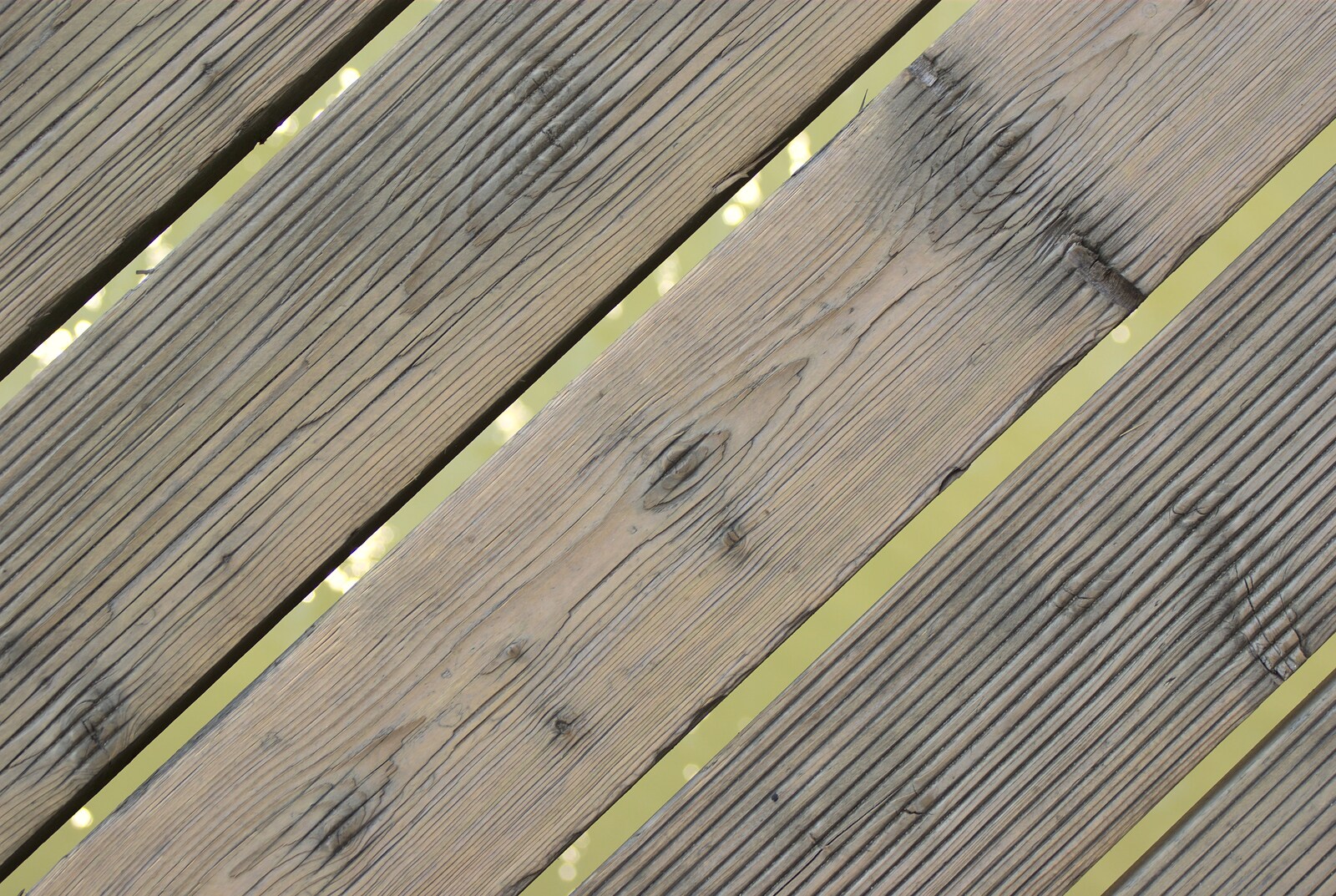Weathered planks on the pier from The First Anniversary, Southwold, Suffolk - 3rd July 2011