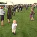 Fred runs around like a lunatic, Maurice's Mustang Hangar Dance, Hardwick Airfield, Norfolk - 16th July 2011