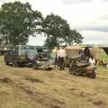 The scene is just like a military camp, Maurice's Mustang Hangar Dance, Hardwick Airfield, Norfolk - 16th July 2011