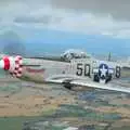 Air-to-air shot of Marinell, Nosher Flies in a P-51D Mustang, Hardwick Airfield, Norfolk (and the Whole of Suffolk) - 17th July 2011