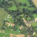 Nosher and Isobel's pad, bottom left, Nosher Flies in a P-51D Mustang, Hardwick Airfield, Norfolk (and the Whole of Suffolk) - 17th July 2011