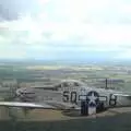 Marinell again, Nosher Flies in a P-51D Mustang, Hardwick Airfield, Norfolk (and the Whole of Suffolk) - 17th July 2011