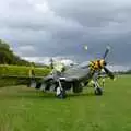 Janie is loaded up, Nosher Flies in a P-51D Mustang, Hardwick Airfield, Norfolk (and the Whole of Suffolk) - 17th July 2011