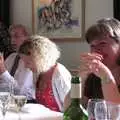 Harold, Kim and Sis, Mike's Memorial, Prince Hall Hotel, Two Bridges, Dartmoor - 12th July 2011